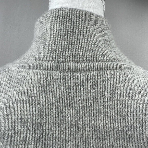 Madewell Spencer Sweater Coat Cardigan Size XS Gray Merino Wool - Picture 8 of 9